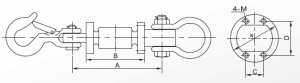 two-way bearing loadcell